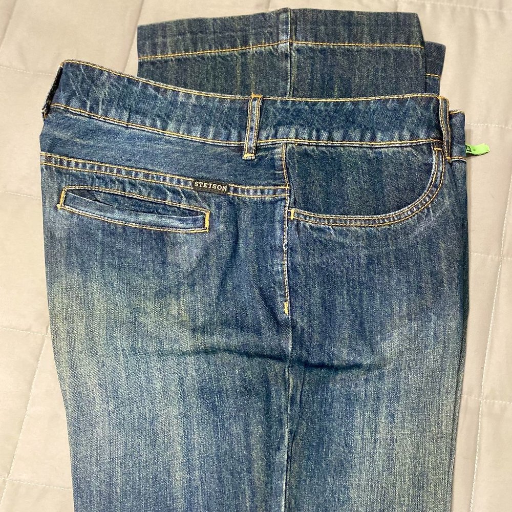 STETSON TROUSER JEANS - SIZE 14R - NEW WITHOUT TAGS